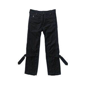 Dries Van Noten Men's Bondage Strap Zipper Pants